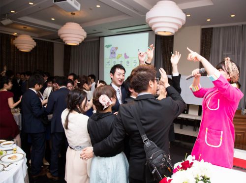 結婚パーティー